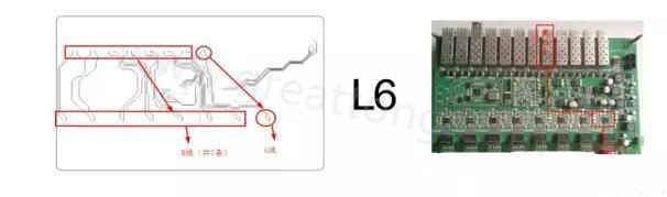 根據(jù)客戶(hù)端提供的信息，確認(rèn)為L(zhǎng)6層光口8與芯片8之間的兩條差分阻抗線(xiàn)調(diào)試不通-深圳宏力捷