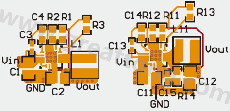 使用通孔及單點(diǎn)接地的 PCB 成品配置及路徑