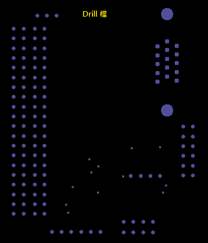 產(chǎn)生Drill File及 Map File 的Gerber 檔案，此會產(chǎn)生描述此PCB所用到的鉆孔的孔徑尺寸及鉆孔的座標(biāo)資訊。